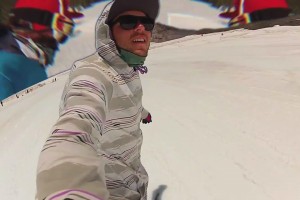 Tim Humphreys' GoPro Snowboard Mountain Goat Wrestling