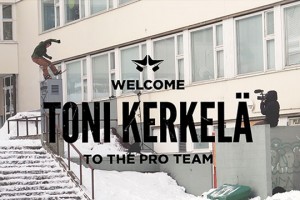 Rome Snowboards 欢迎Toni Kerkela 加入专业团队